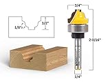 Yonico 14979q 3/4-Inch Faux Panel Roman Ogee Groove Router Bit 1/4-Inch Shank