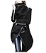 Women's Solid Wool Blends Long Trench Coats