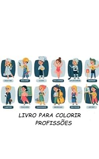 Livro LIVRO PARA COLORIR PROFISSOES