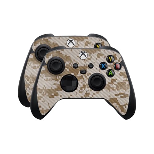 Carbon Fiber Skin Compatible with Microsoft Xbox Series X|S Controller (2 Pack)…