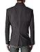 737 THELEES Mens Luxury UNIQUE Style Slim fit 8 Button Front Blazer Jacket CHARCOAL US XS(Tag size M)