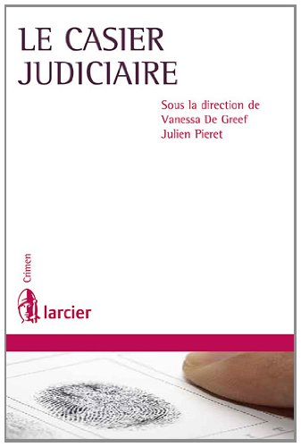 Le  casier judiciaire