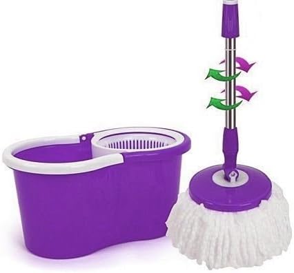 PURPLE SPIN MOP
