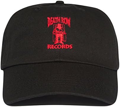 Death Row Records Hat Dad Cap - Black