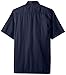 Carhartt Men's Twill Short Sleeve Work Shirt Button Front,Navy,Medium