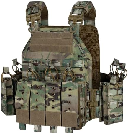 Amazon.com : YAKEDA Tactical Outdoor CS Game Vest Adjustable Fit