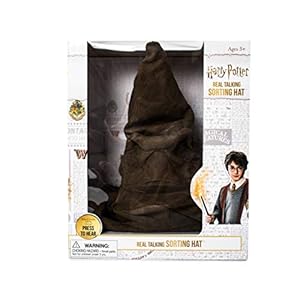 Sombrero Clasificador Electrónico Harry Potter, Color marrón, Talla Única (13083) , color, modelo surtido