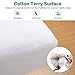 Docamor Queen Size Hypoallergenic 100% Waterproof Mattress Protector - Premium Cotton Mattress Protector - Vinyl Free ¡­