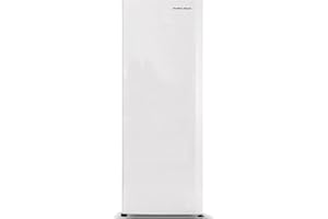 Hamilton Beach HBFRF6892-WHITE HBFRF6892 Upright Convertible Fridge/Freezer-Reversible Door-Removable Glass Shelves-Adjustable Controls-6.8 cu ft, White