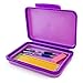 It's Academic Flexi Storage Box, Folding, Collapsible and Adjustable for Pencils, Supplies, and More, Purple (23135)