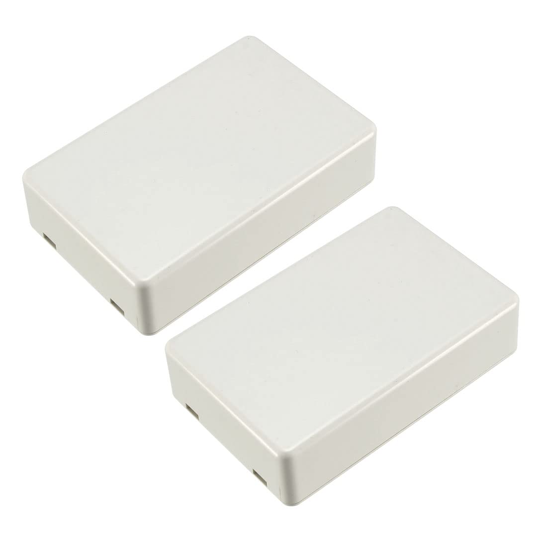 Sourcingmap 2pcs 70 x 45 x 18mm Electronic Plastic DIY Junction Box Enclosure Case Light Grey