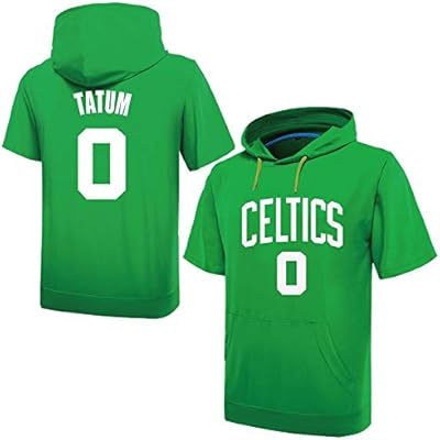 boston celtics short sleeve hoodie
