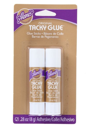 Aleene’s Tacky Glue Sticks (21702) White, 2pk
