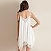 UPLOTER Women Sling Lace Cocktail Party Short Beach Mini Dress