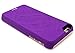 iPhone 7 Plus Case, Bastex Purple Hidden Back Wallet Mirror Case with Stand Feature and Card Holder for Apple iPhone 7 Plus