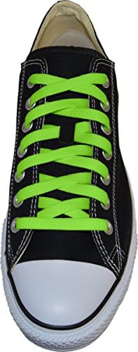 Flat Shoelaces - 5/16" Wide Athletic Replacement Lace For Shoes - Fit Nike & Converse Sneakers