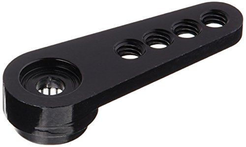 Dynamite 1/2 Machined Aluminum Servo Arm: SPK/J/A/KO Black