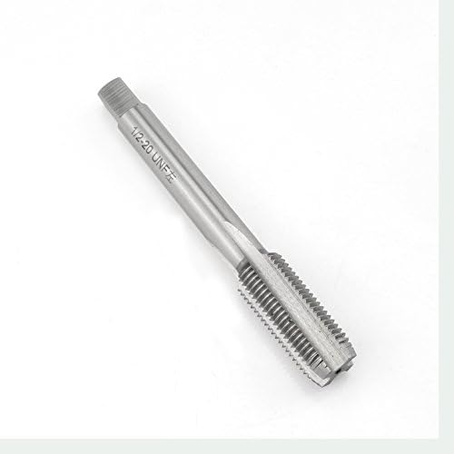 KMIAN TOOLS 1/2" - 20 UNEF HSS Machine Tap, Left Hand Thread Tap, Plug Tap