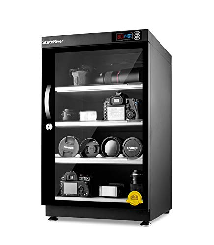 41pyZpZq5IL Electronically Controlled Dehumidifier Dry Cabinet Camera Cabinet 95L