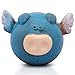 Spring End Sale! Unique Flying Pig Ceramic Piggy Bank For Kids Boys Girls Teens & Adults Savings (Blue)