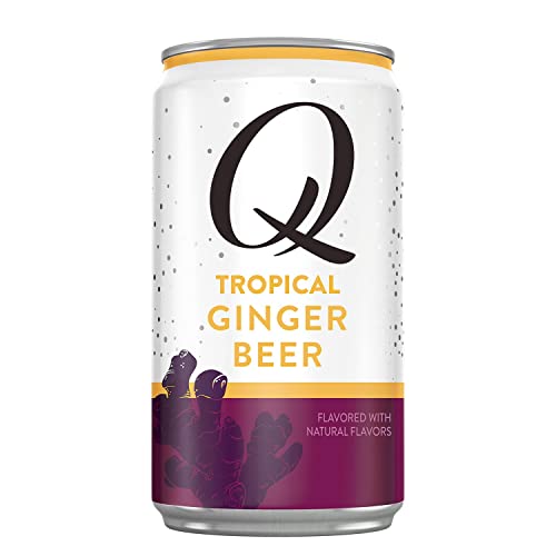 Q Mixers Tropical Ginger Beer, Premium Ginger Beer Real Ingredients, 7