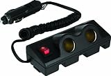 Bell Automotive 22-1-39026-8 Black 2-Outlet Power Strip