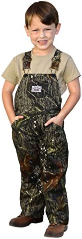 Round House Little Boys Mossy Oak Camo Bib Overalls - Made in USA