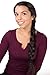 Ponytail Holders, by Americana Gal, Seamless Hair Ties Holds Hair in Place - Set 40 Soft Stretchy Hair Bands (10 Black, 10 Gray, 10 Brown, 10 Beige), Ultimate Hold Ponytail Bands for Women & Girls