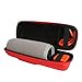 Khanka Hard Travel Case Replacement for JBL Charge 3 Waterproof Portable Wireless Bluetooth Speaker. Extra Room for Charger and USB Cable,Case Only.(Red)