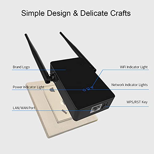 WiFi-Repetidor-Router-300Mbps-Enrutador-Inalambrico-Extensor-de-Red-WiFi-Ap-Amplificador-Wireless-Repeater-Booster-Wireless-N-24GHz-Modem-con-Antena-2x5dBi