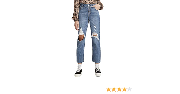 Wild Fable Women's High-Rise Distressed 