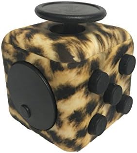 Ultraguards Fidget Cube Relieves Stress &amp; Anxiety, Great For ADHD, ADD, OCD, AUTISM (Cheetah)