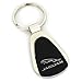 Jaguar Black Tear Drop Keychain