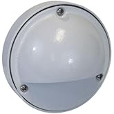 Ark Lighting 7011 4” Surface Moon Step/Wall Light (White)