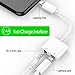 Headphone Adapter for iPhone Adapter 3.5mm Jack Dongle Earphone Connector Convertor 2 in 1 Cable Charge+Audio Adaptor Compatible for iPhone XS Max and iPhone XS Even iphone 8 7 Support iOS 12 or belowthumb 2