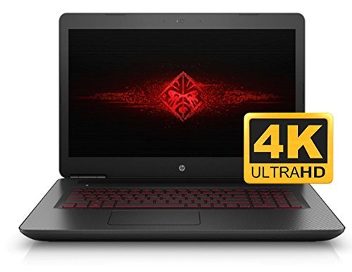 HP OMEN 17 17.3'' UHD 4K VR Ready Gaming and Business Laptop (Intel i7, 2TB SSD, 17.3 inch UHD 3840 x 2160, 16GB RAM, GeForce GTX 1060, Win 10 Pro)