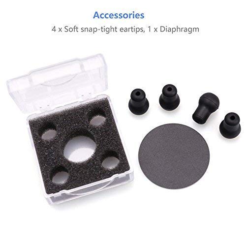 LotFancy Dual Head Stethoscope, Lightweight Cardiology Stethoscope for Adults, Nurses, Doctors, Medical Students, Pediatrics, Infant, Stethoscope Case Included