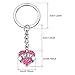 Zhanmai 5 Pack Nurse Gifts Keychains 2025 Nursing Week Appreciation Graduation Gift for Women Thank You Party(Pink, Blue, White, Purple, Mixed Color)