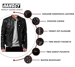 Leather Jackets For Men - Leather Motorcycle Jacket