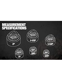 Southwire Tools & Equipo mpxd sd XD Knockout con Estimada Muere   1 2"   2" Conjunto de acero inoxidable, Color negro
