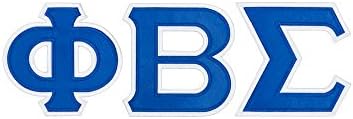 CALIFORNIA BLACK PLATE Phi Beta Sigma Twill Letter Tee by Fashion Greek