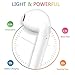 fuzhoutuogu Wireless Earbuds Bluetooth Headphones Sports Headsets Compatible with All Smart Phone (White)thumb 1
