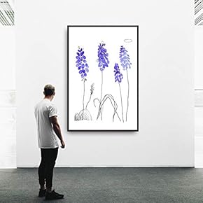 Framed Canvas Wall Art Beautiful Leaves Canvas Prints Home Artwork Decoration for Living Room,Bedroom - 16x24 inches