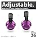 Vanderfields Earmuffs for Kids - Comfortable Adjustable Foldable - Purple