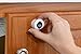 Baby Proof with Invisible Child Safety Locks-Super-Hold Magnetic Cabinet Locks-Easy to Install with 3M Adhesive & Installation Guide-No Drilling-No Damage to Doors or Drawers (4 Locks + 1 Key)