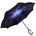 G4Free Windproof Upside Down Double Layer Inverted Reverse Umbrella UV Protection for Women