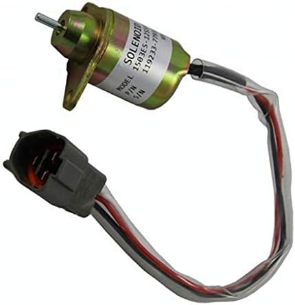 Spare Part 1503ES-24S5SUC12S SA-4269 Stop Solenoid TB235 3TNV88-BPTB2 R80DC24V Excavator Fuel Shutdown Solenoid