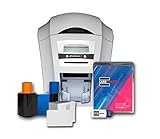 Magicard Enduro 3e Dual Sided ID Card Printer & Supplies Bundle with Card Imaging Software (3633-3021)