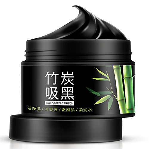 Blackhead Remover Bamboo Charcoal Deep Clean Blackhead Acne Treatment Black Mud Face Mask