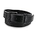 Hanks Black Out LEATHER GUN BELT - 17OZ FOR CONCEALED CARRY CCW Tactical USE